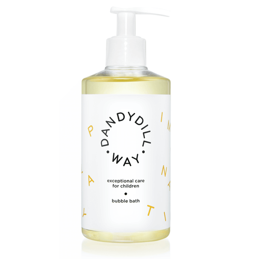 dandydill way wild hawthorn berry natural bubble bath with pump closure
