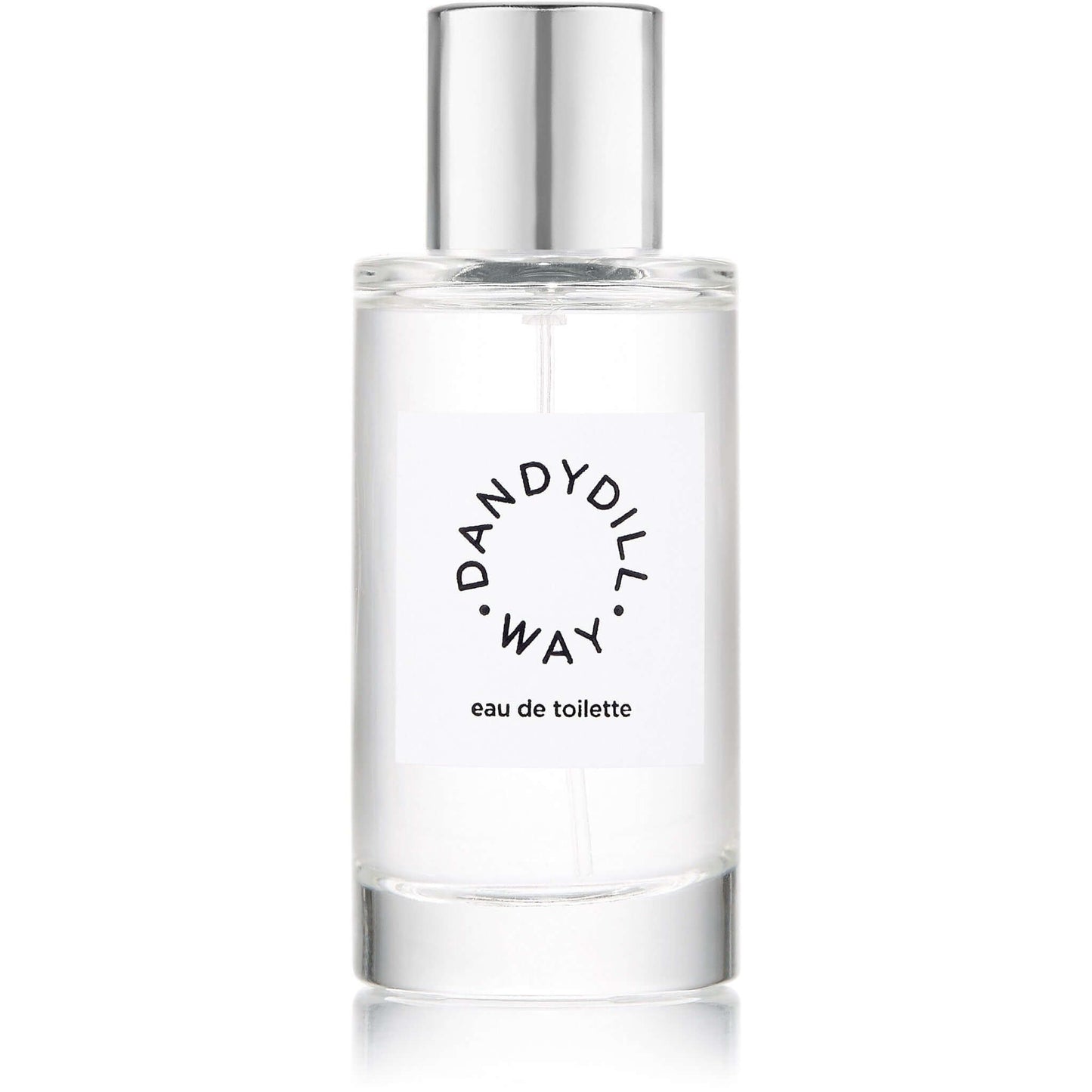 Organic, natural perfume 50ml bottle. Signature Eau de Toilette by Dandydill Way.