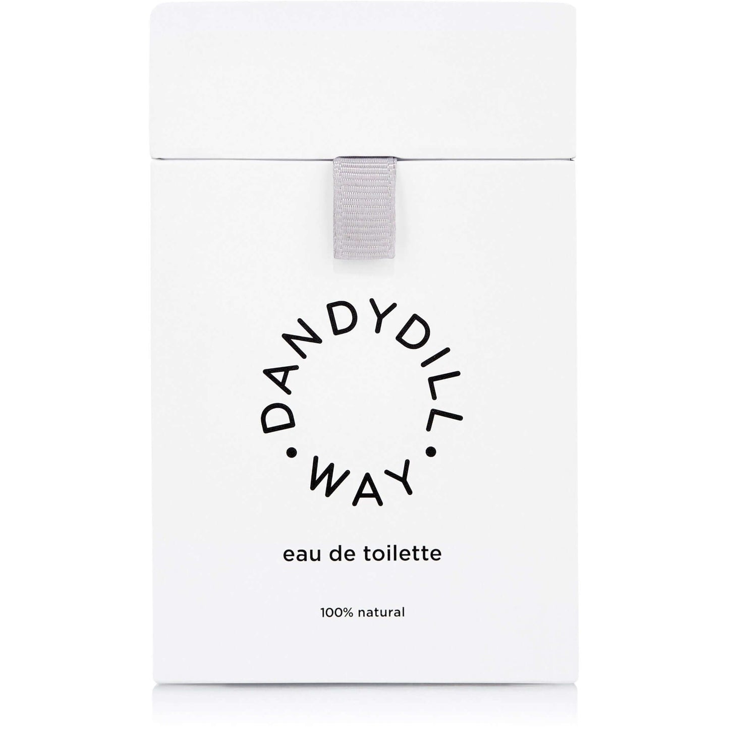Organic, natural perfume ribbon gift box for organic perfume, Signature Eau de Toilette by Dandydill Way